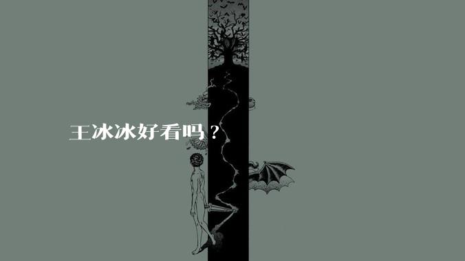 王冰冰好看吗?