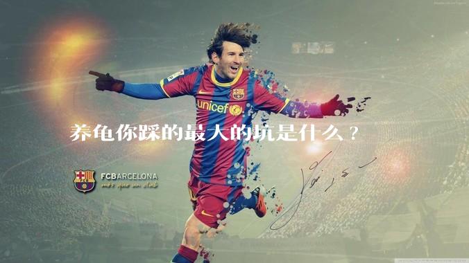 养龟你踩的最大的坑是什么?