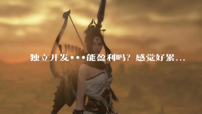 独立开发***能盈利吗？感觉好累...